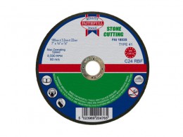 Faithfull Cut Off Wheel 180x3.2x22 Stone £2.19